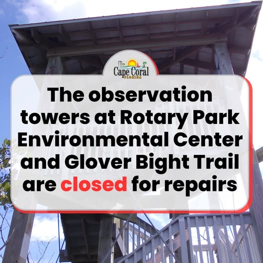 observation towers closed